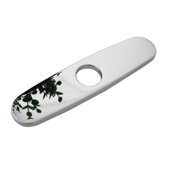 Stylish Kitchen Sink Faucet Hole Cover Deck Plate Escutcheon & Reviews